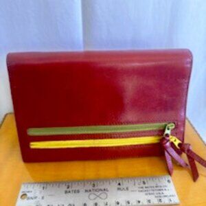 Red Leather Wallet